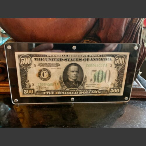 1934 $500 Bill